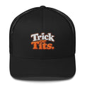 Trick or Tits funny Halloween trucker hat