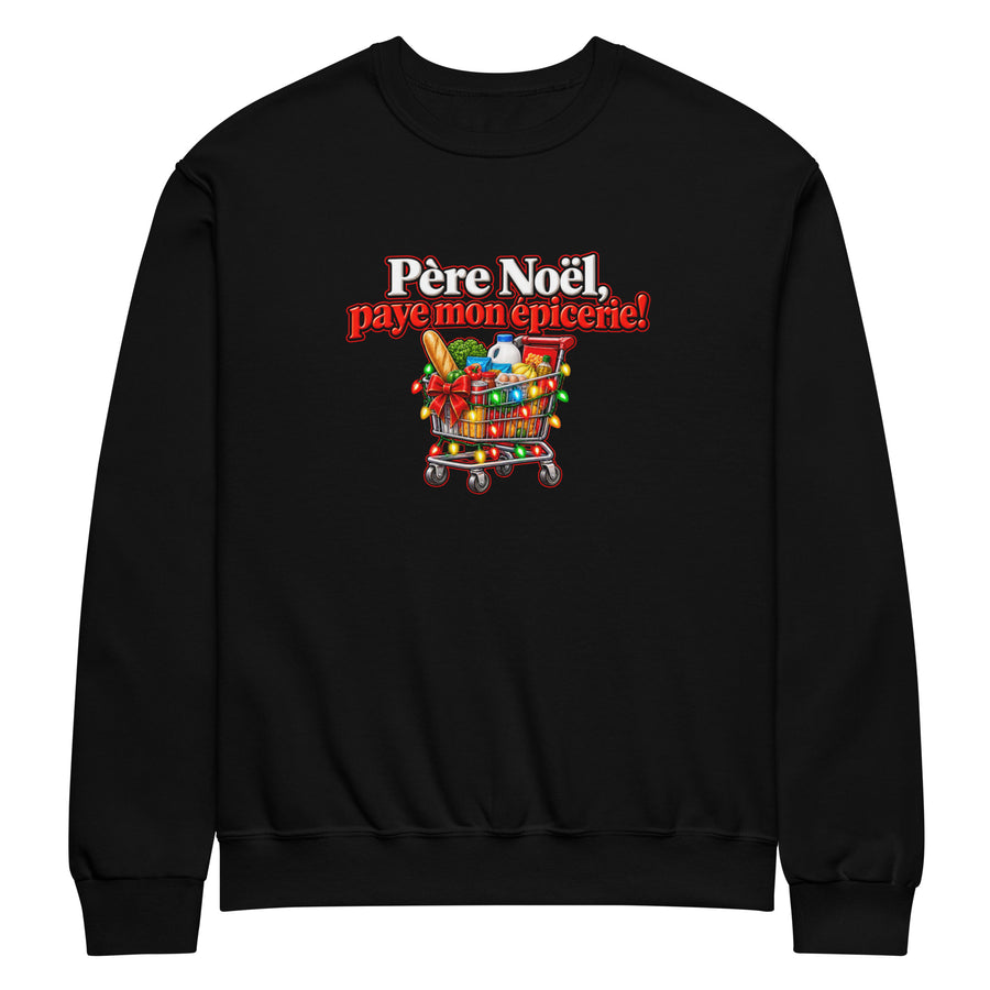 Père noel paye mon épicerie!