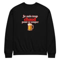 Chandail de Noël drôle Je suis trop chaud pour ce souper